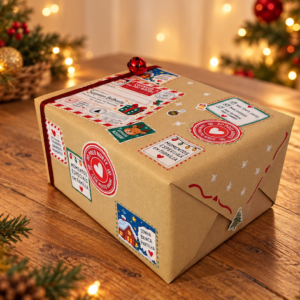 Caixa mágica do Pai Natal